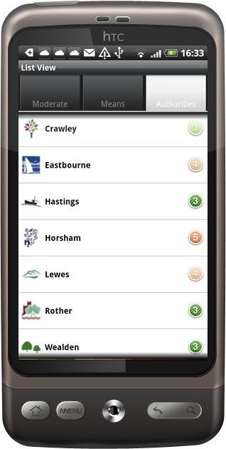 Android screenshot Android screenshot